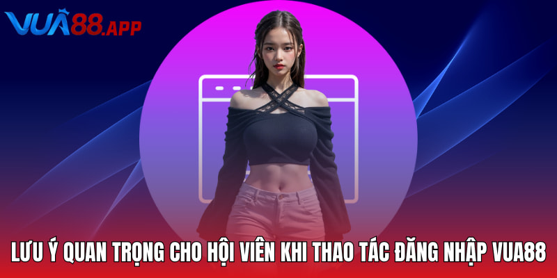 Đăng Nhập Vua88 - Hướng Dẫn Thao Tác Chi Tiết Cho Hội Viên 4 Lưu ý quan trọng cho hội viên khi thao tác đăng nhập Vua88