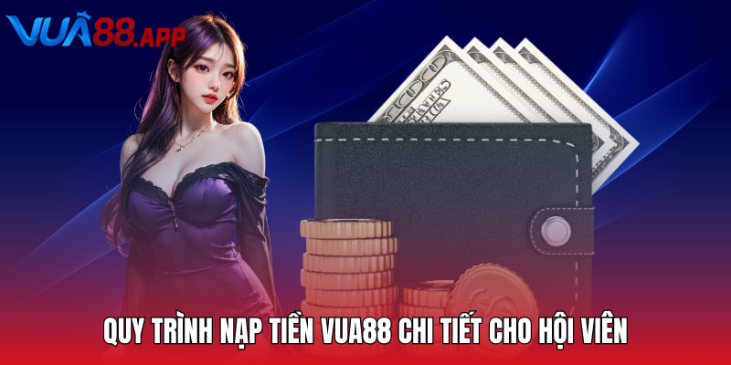 VUA88 - Thiên Đường Cá Cược Trực Tuyến Xanh Chín 2025 25 Quy trình nạp tiền VUA88 chi tiết cho hội viên